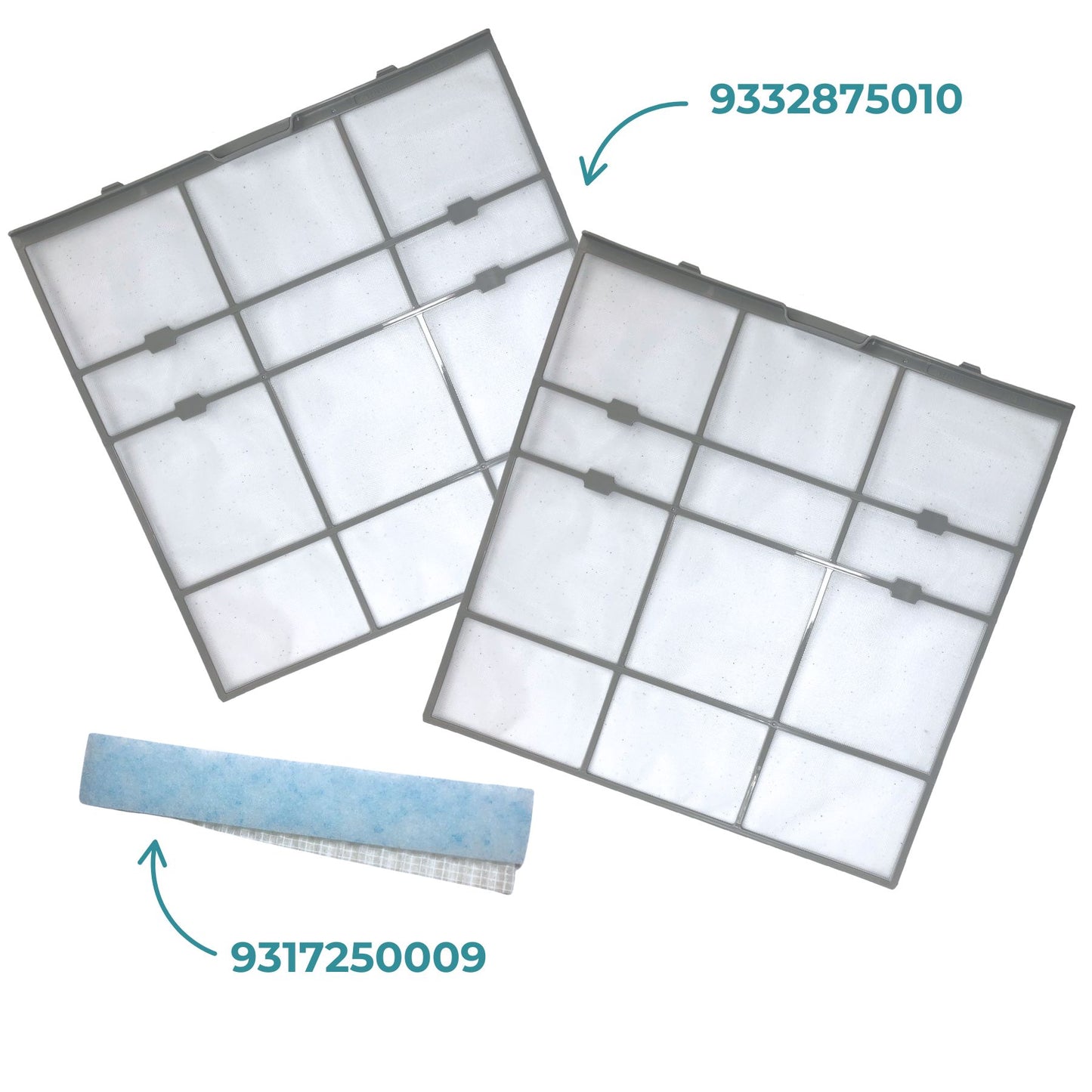 Fujitsu K9332875010 & K9317250009 UTR-FA16 & UTR-FA16-2 Filter Combo at DuctlessDepot.com