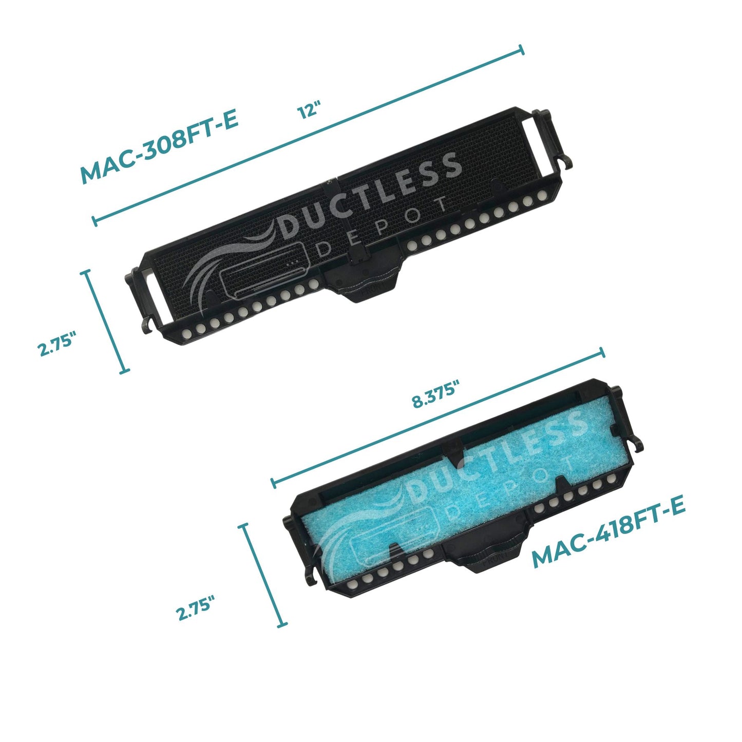 Mitsubishi E22 C85 100 and E22 C86 100 with MAC-418FT-E and MAC-308FT-E Combo at DuctlessDepot.com