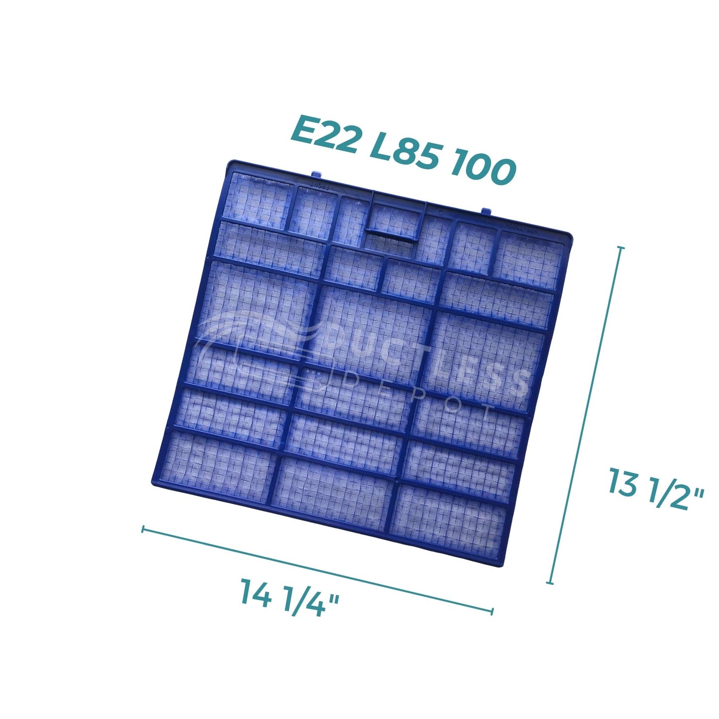 Mitsubishi E22 L85 100 Nano Platinum Mini Split Filter 2-Pack at DuctlessDepot.com