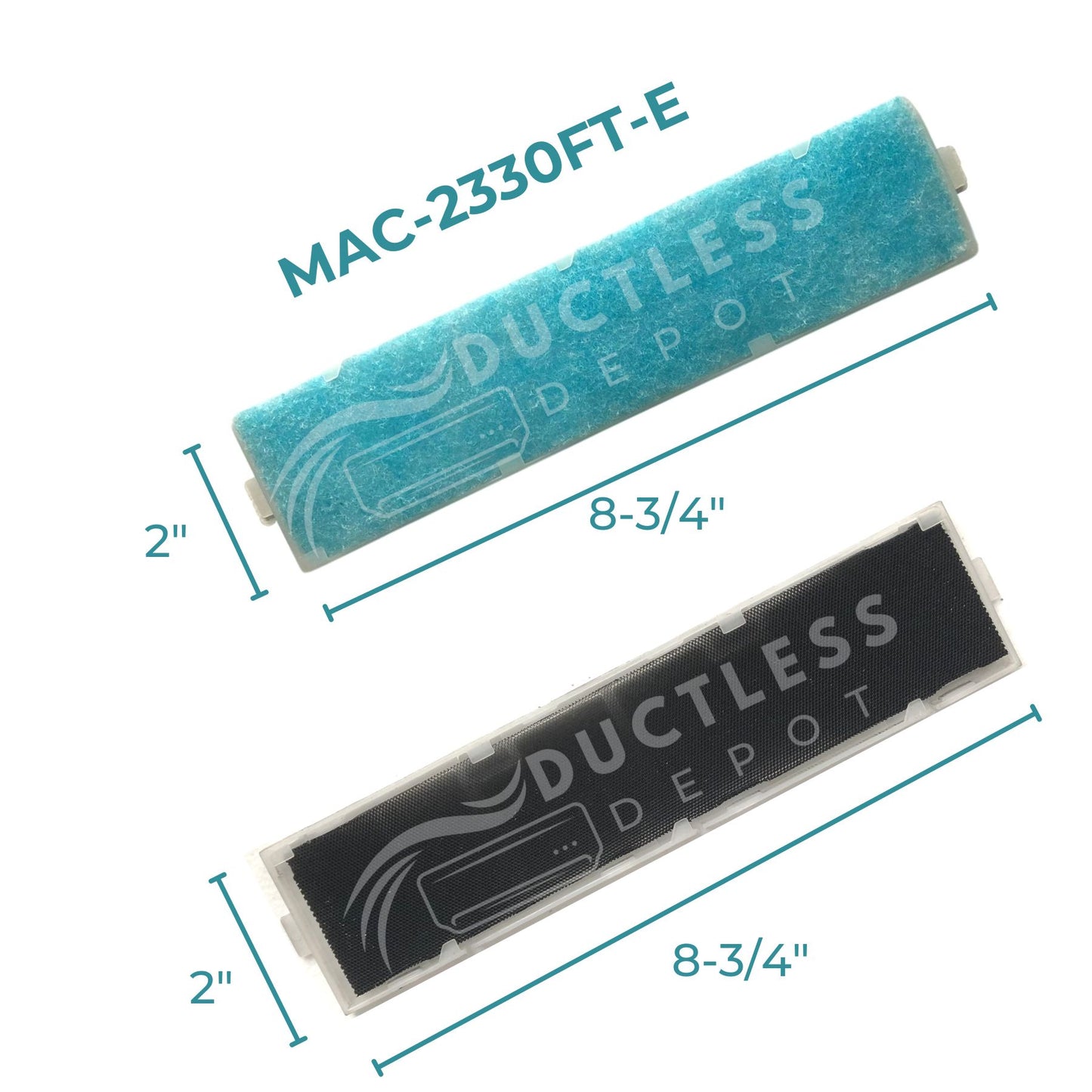 Mitsubishi MAC-2330FT-E & MAC-3000FT-E Mini Split Filters at DuctlessDepot.com