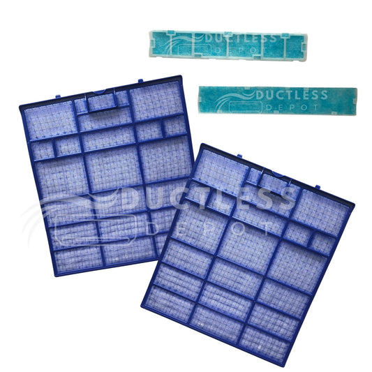 Mitsubishi U01 A01 100 & MAC 408FT E Filter Combo at DuctlessDepot.com
