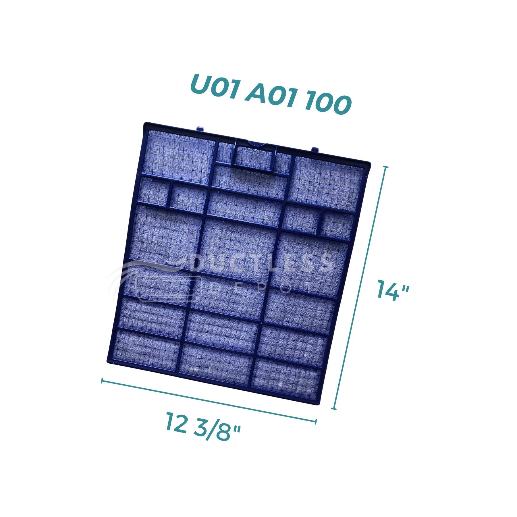 Mitsubishi U01 A01 100 & MAC 408FT E Filter Combo at DuctlessDepot.com